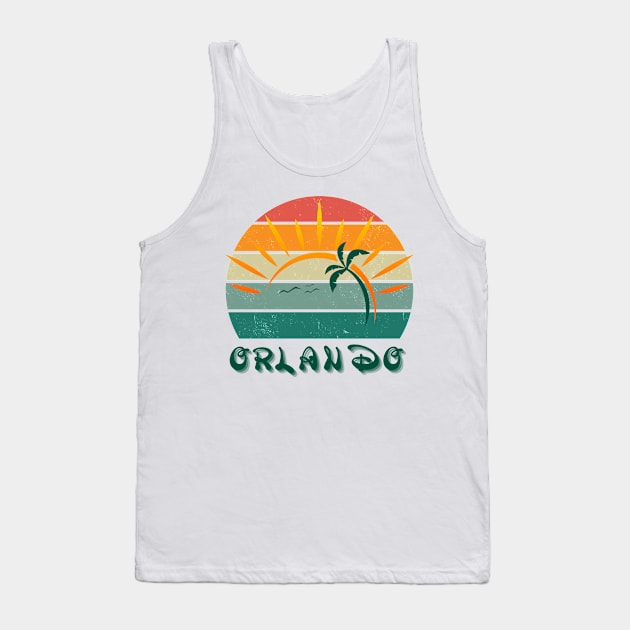 Orlando Vibe Tank Top by TeeShop Designs